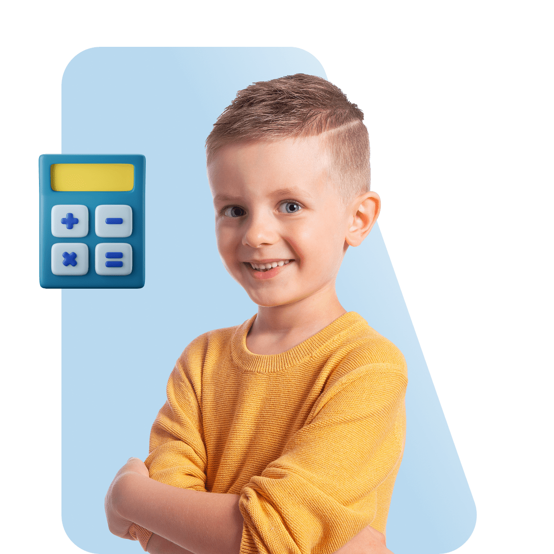 Kindergarten image 10 (name 1 Young Boy Yellow Shirt Math)