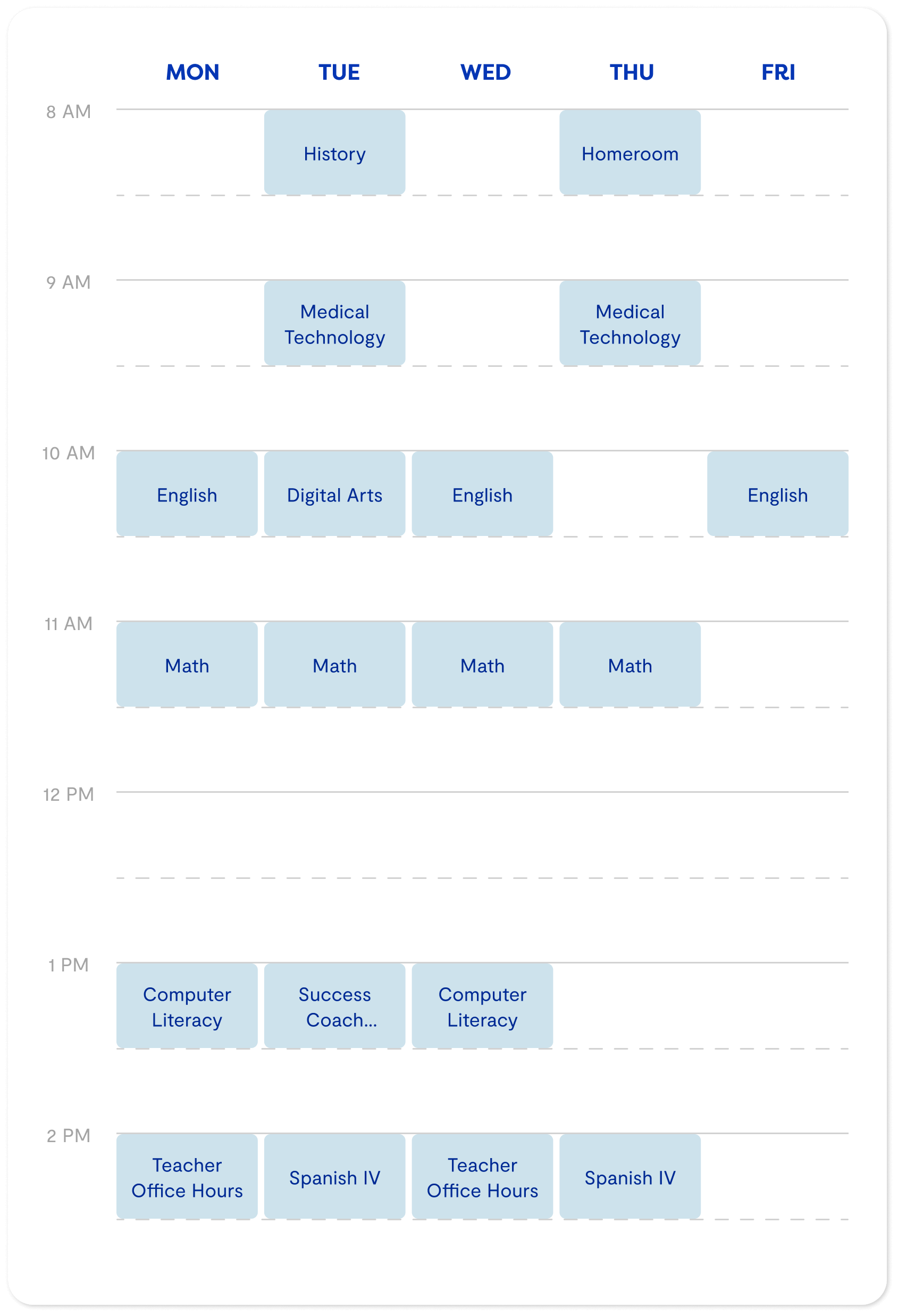 Mia image 14 (name Class Schedule)