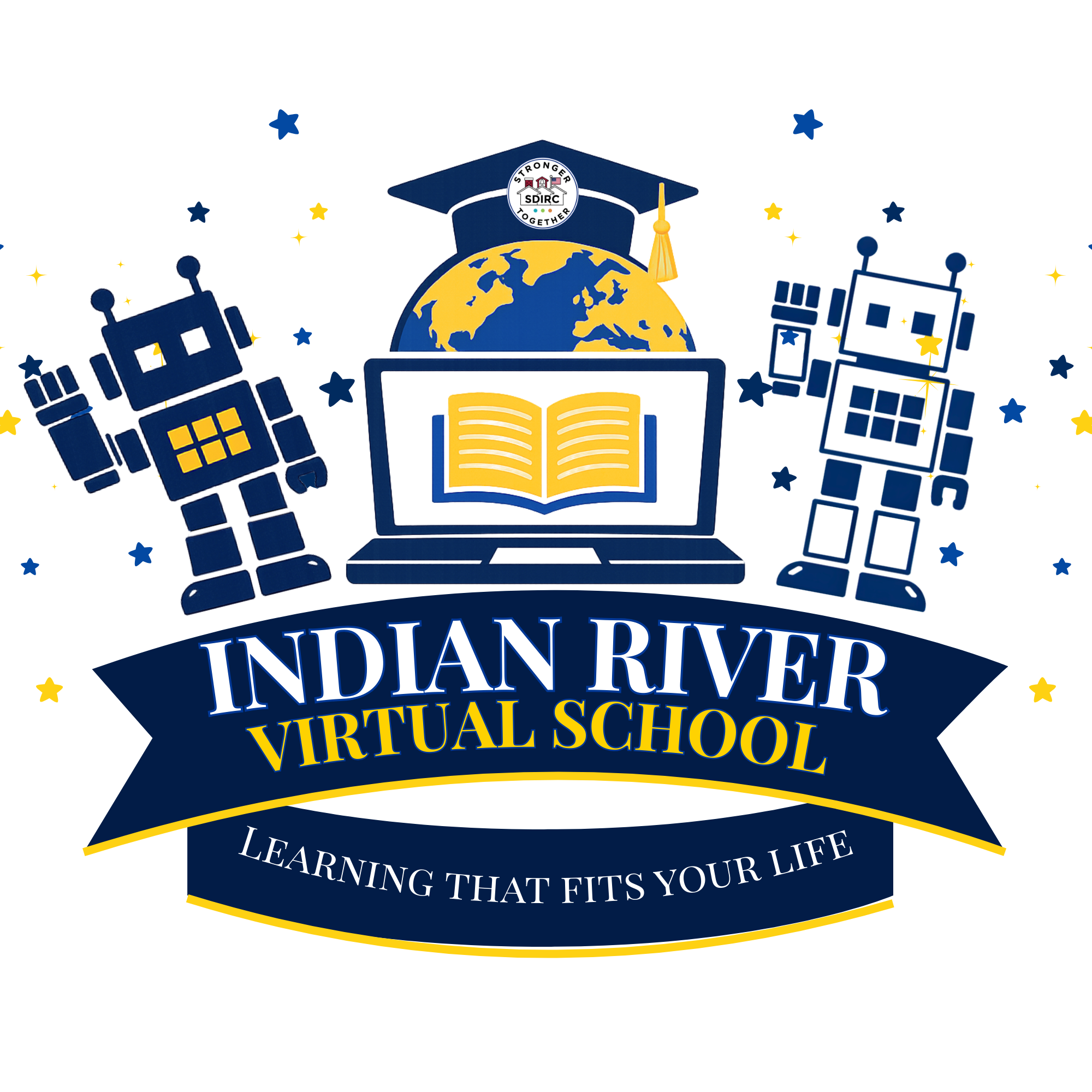 Logotipo de Indian River virtual Instruction Program