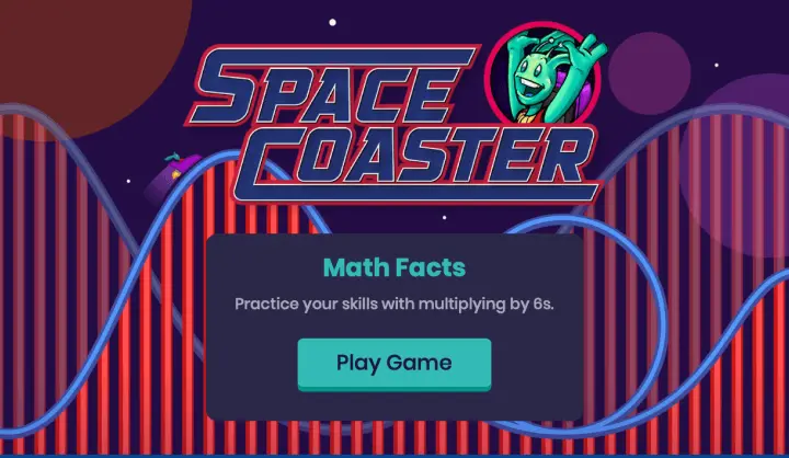 Space Coaster game